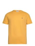 Reg Shield Ss T-Shirt Yellow GANT