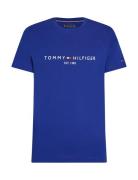 Tommy Logo Tee Blue Tommy Hilfiger