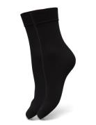 2-Pack The Cotton Socks Black Swedish Stockings