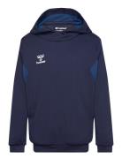 Hmlauthentic Pl Hoodie Kids Navy Hummel