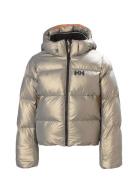 Jr Girl Nora Puffy Jacket Gold Helly Hansen