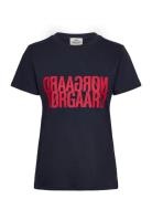 Single Organic Trenda P Tee Navy Mads Nørgaard