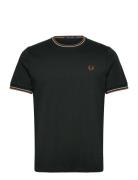 Twin Tipped T-Shirt Green Fred Perry