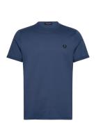 Ringer T-Shirt Blue Fred Perry