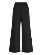 Nmhera Hw Wide Leg Pinstripe Pants Black NOISY MAY