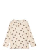 Nmmgavo Elo Ls Slim Top Lil Beige Lil'Atelier