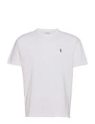 Heavyweight Jersey-Ssl-Tsh White Polo Ralph Lauren