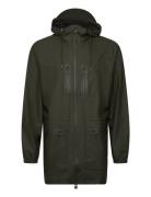 Cargo Long Jacket W3 Green Rains