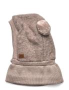 Airwool Balaclava W Knit Beige Mikk-line