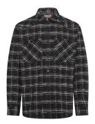 Samwell Japanese Flannel Check Black Rue De Tokyo