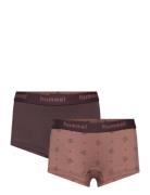 Hmlcarolina Hipsters 2-Pack Brown Hummel