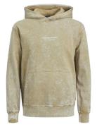 Jorvesterbro Wash Sweat Hood Aw Jnr Beige Jack & J S