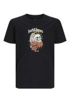 Jorseven Skull Tee Ss Crew Neck Sn Jnr Black Jack & J S