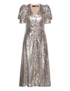 Sequin Dress Silver ROTATE Birger Christensen