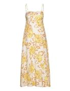 Sorso Midi Dress Yellow Faithfull The Brand