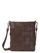 Shoulder Bag Braided Strap Brown Ceannis