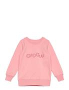 Logo Sweatshirt Pink Gugguu