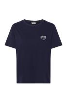 Reg Small Graphic Ss T-Shirt Navy GANT