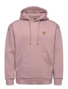 Over D Pullover Hoodie Pink Lyle & Scott