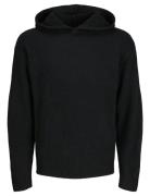 Jorollie Knit Hood Styd Aw24 Black Jack & J S