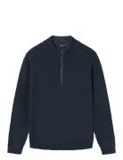 Nlmnurjos Ls Half Zip Knit Navy LMTD