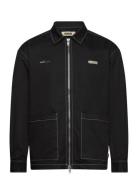 Wbtuck Zip Shirt Black Woodbird