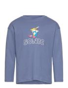 Embossed Sonic T-Shirt Blue Mango