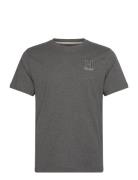 Heritage H Ss Tee Grey Hackett London