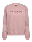 Mdrn Reg Corp Logo C-Nk Swtshrt Pink Tommy Hilfiger