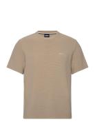 Rib T-Shirt Beige BOSS