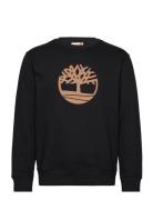 Tree Logo Crew Neck Sweatshirt Black Timberland