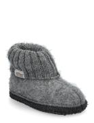 Slippers Wool Grey Huttelihut