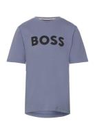 Short Sleeves Tee-Shirt Blue BOSS