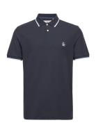 Tipped Polo Org Piq Blue Original Penguin