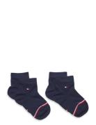 Th Baby Sock 2P Blue Tommy Hilfiger