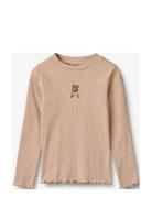 T-Shirt L/S Louann Beige Wheat