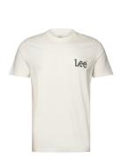 Medium Wobbly Lee Tee White Lee Jeans