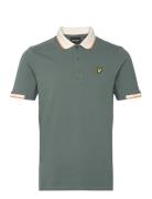 Half Tipped Polo Shirt Khaki Lyle & Scott