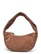 Suede Veg Talia Bag Brown Becksöndergaard