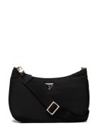 Eco Gemma Hobo Shoulder Bag Black GUESS