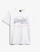 Vl Heritage Relaxed Tee White Superdry