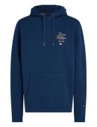 Script Hilfiger Stack Hoody Navy Tommy Hilfiger