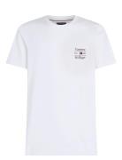 Hilfiger Stack Tee White Tommy Hilfiger