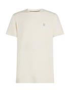 Monogram Imd Tee Cream Tommy Hilfiger