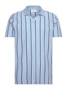 Stretch Polo Shirt S/S Blue Lindbergh