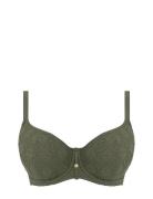 Nomad Nights Uw Sweetheart Bikini Top Khaki Freya