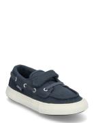 Velcro Nautical Sports Shoes Navy Mango