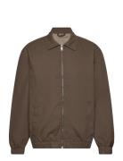 Zip Through Overshirt Brown Lindbergh