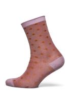 Donna Glitter Socks Pink Mp Denmark