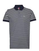 Tjm Slim Placket Polo Ext Navy Tommy Jeans